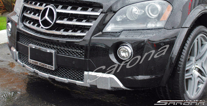 Custom Mercedes ML  SUV/SAV/Crossover Front Bumper (2009 - 2011) - $640.00 (Part #MB-142-FB)